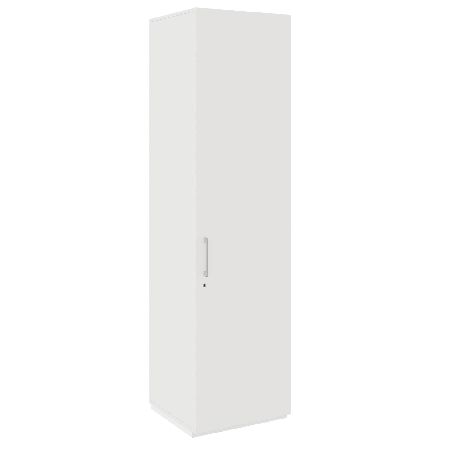 PRO Gabinetto di Cloakroom | 6 OH, 400 - 600 x 2250 mm, morbido, bianco