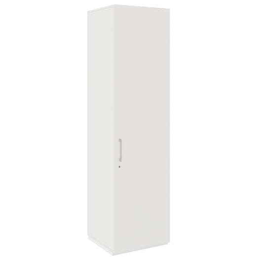 PRO Gabinetto di Cloakroom | 6 OH, 400 - 600 x 2250 mm, morbido, bianco