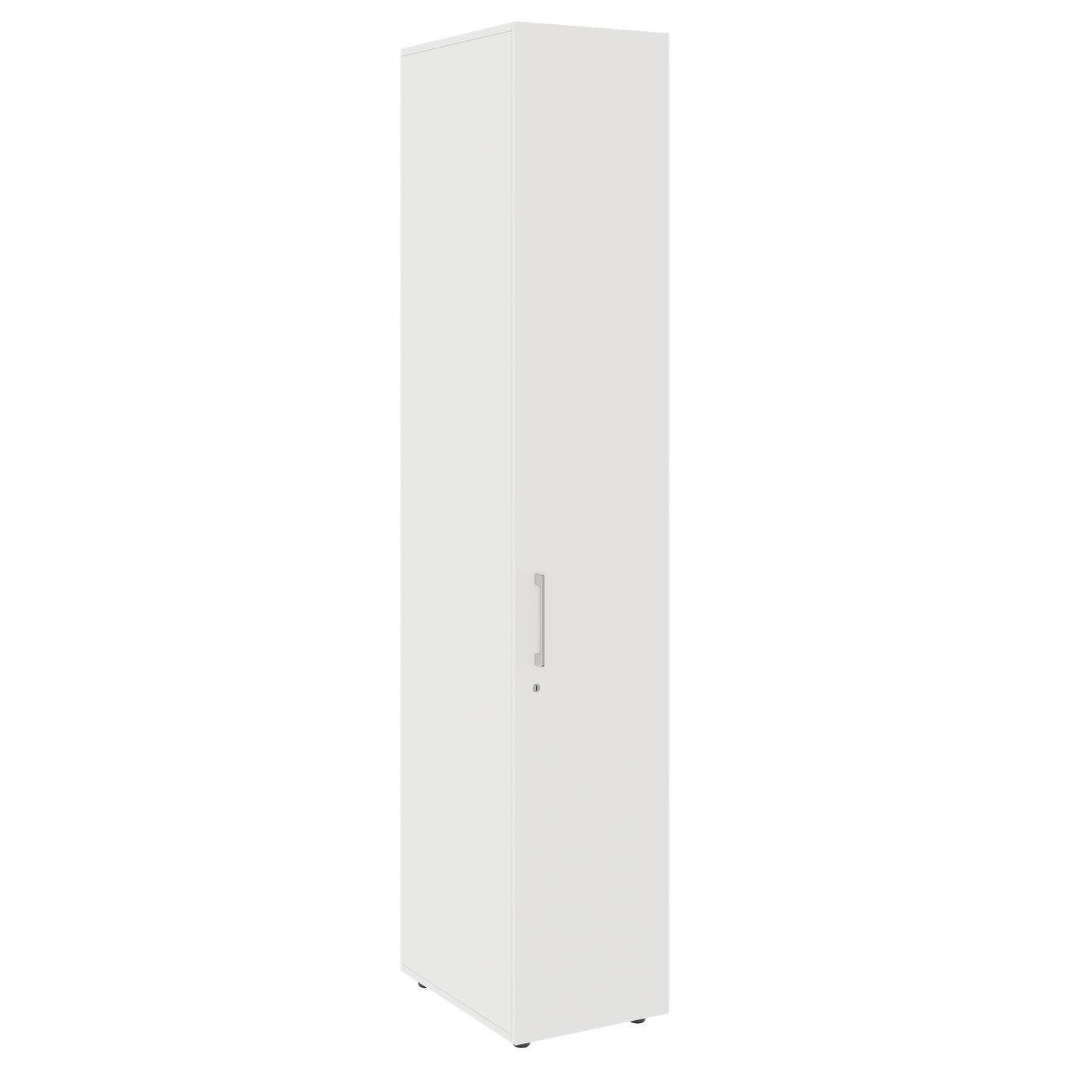 PRO Gabinetto di Cloakroom | 6 OH, 400 - 600 x 2250 mm, morbido, bianco