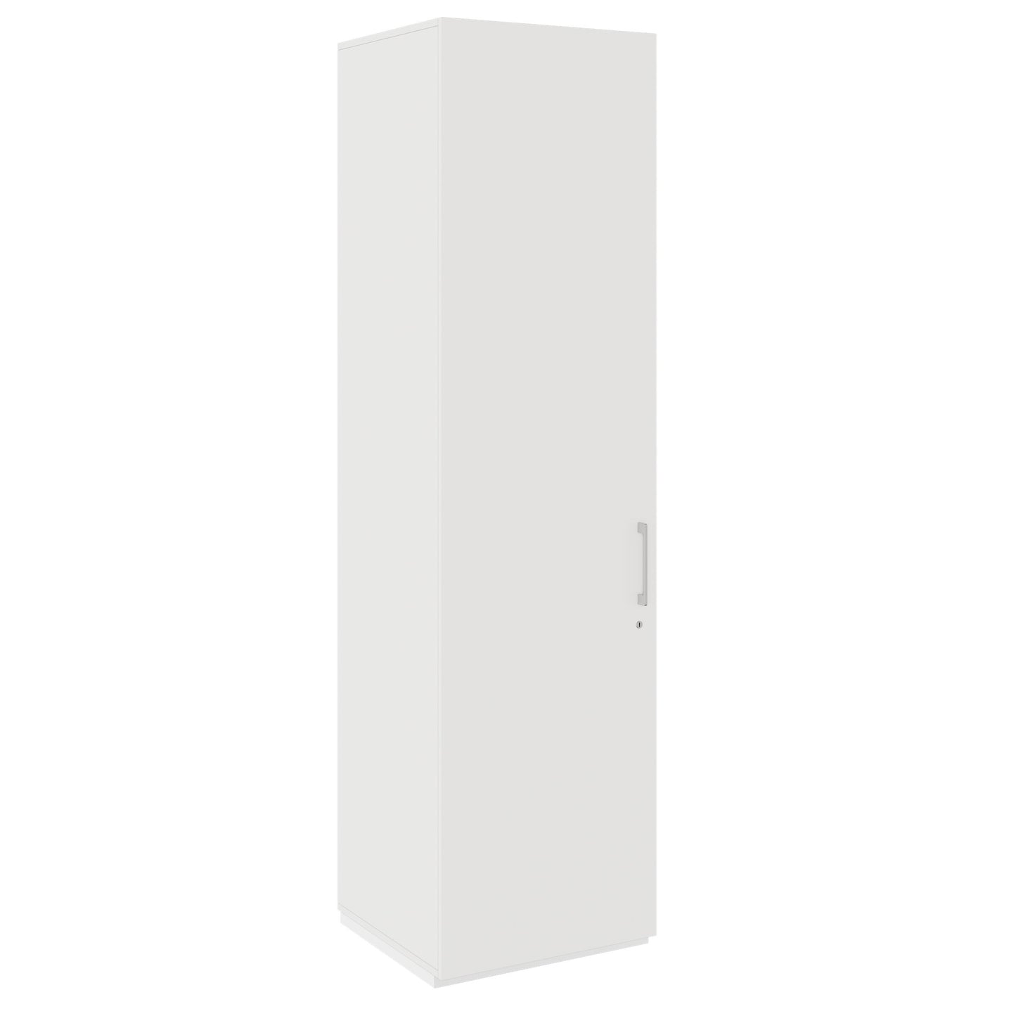 PRO Gabinetto di Cloakroom | 6 OH, 400 - 600 x 2250 mm, morbido, bianco