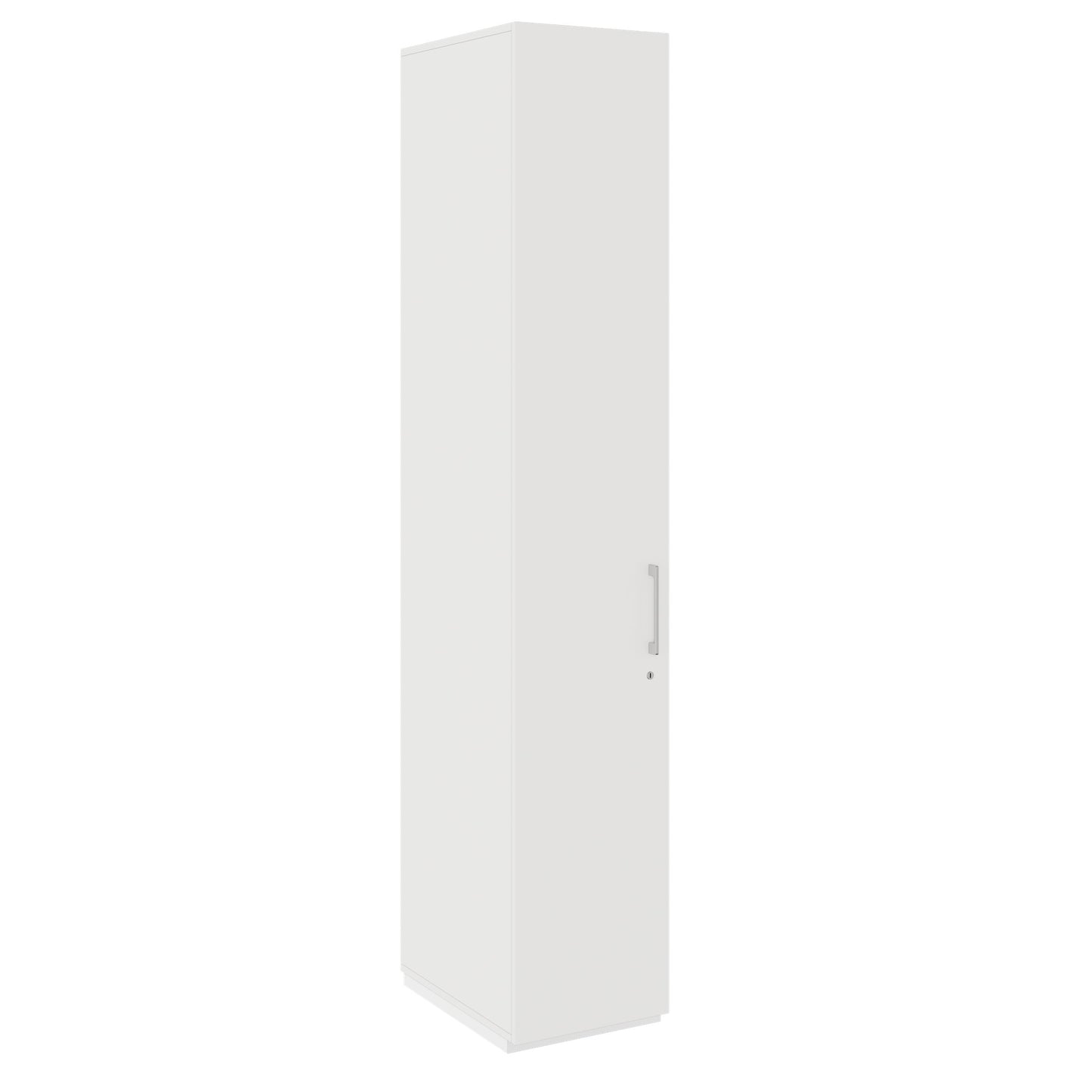 PRO Gabinetto di Cloakroom | 6 OH, 400 - 600 x 2250 mm, morbido, bianco