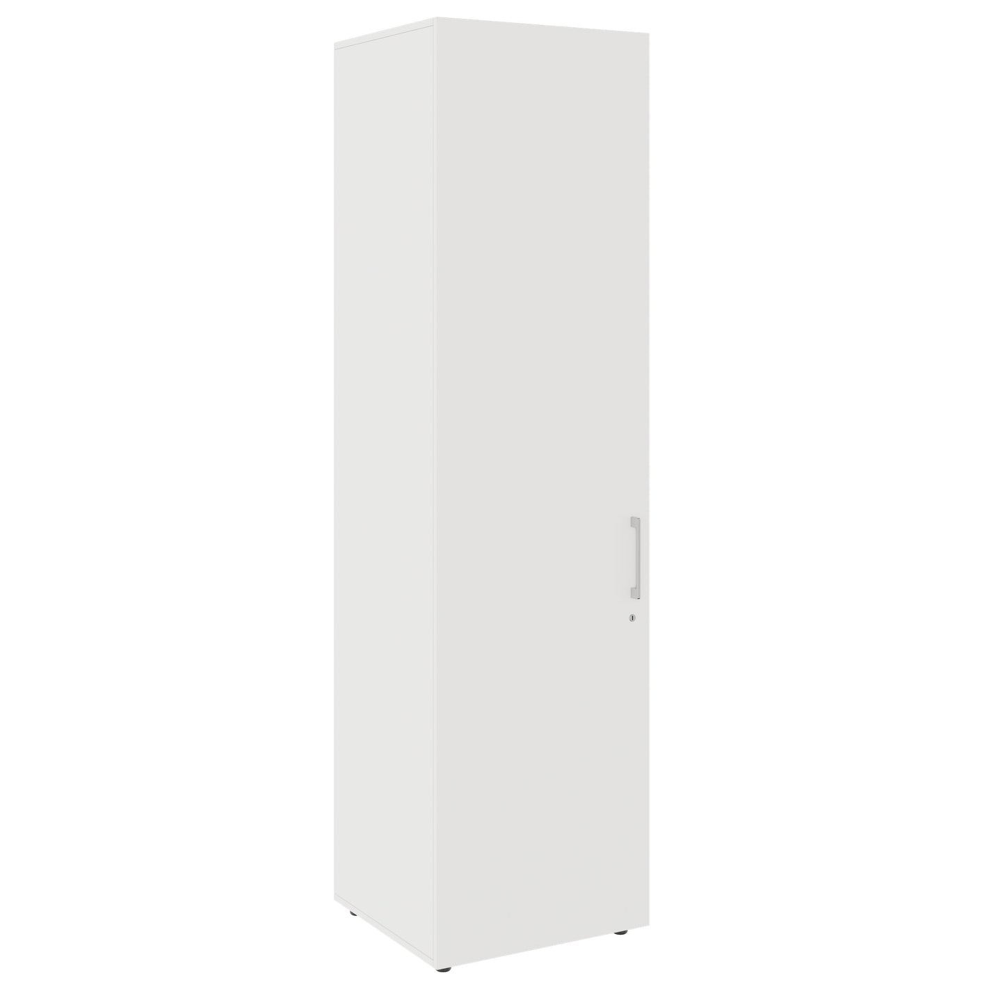 PRO Gabinetto di Cloakroom | 6 OH, 400 - 600 x 2250 mm, morbido, bianco