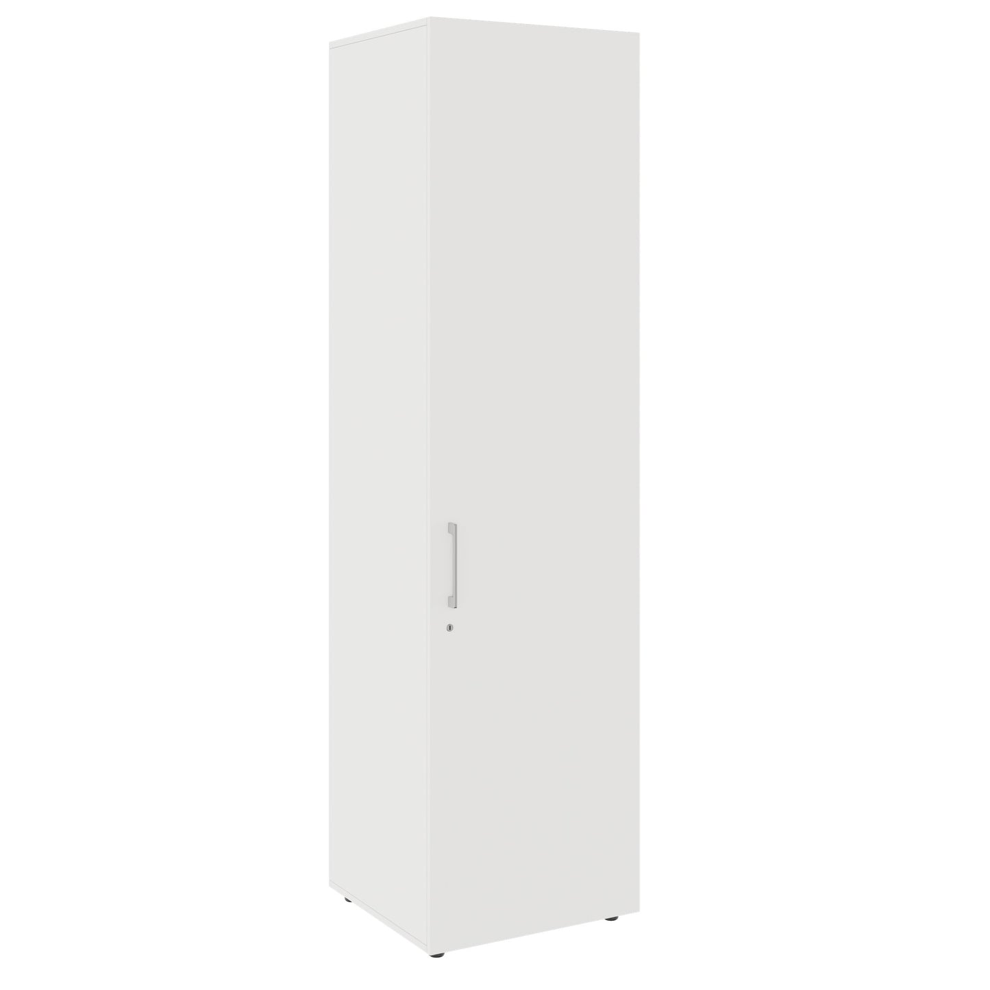 PRO Gabinetto di Cloakroom | 6 OH, 400 - 600 x 2250 mm, morbido, bianco