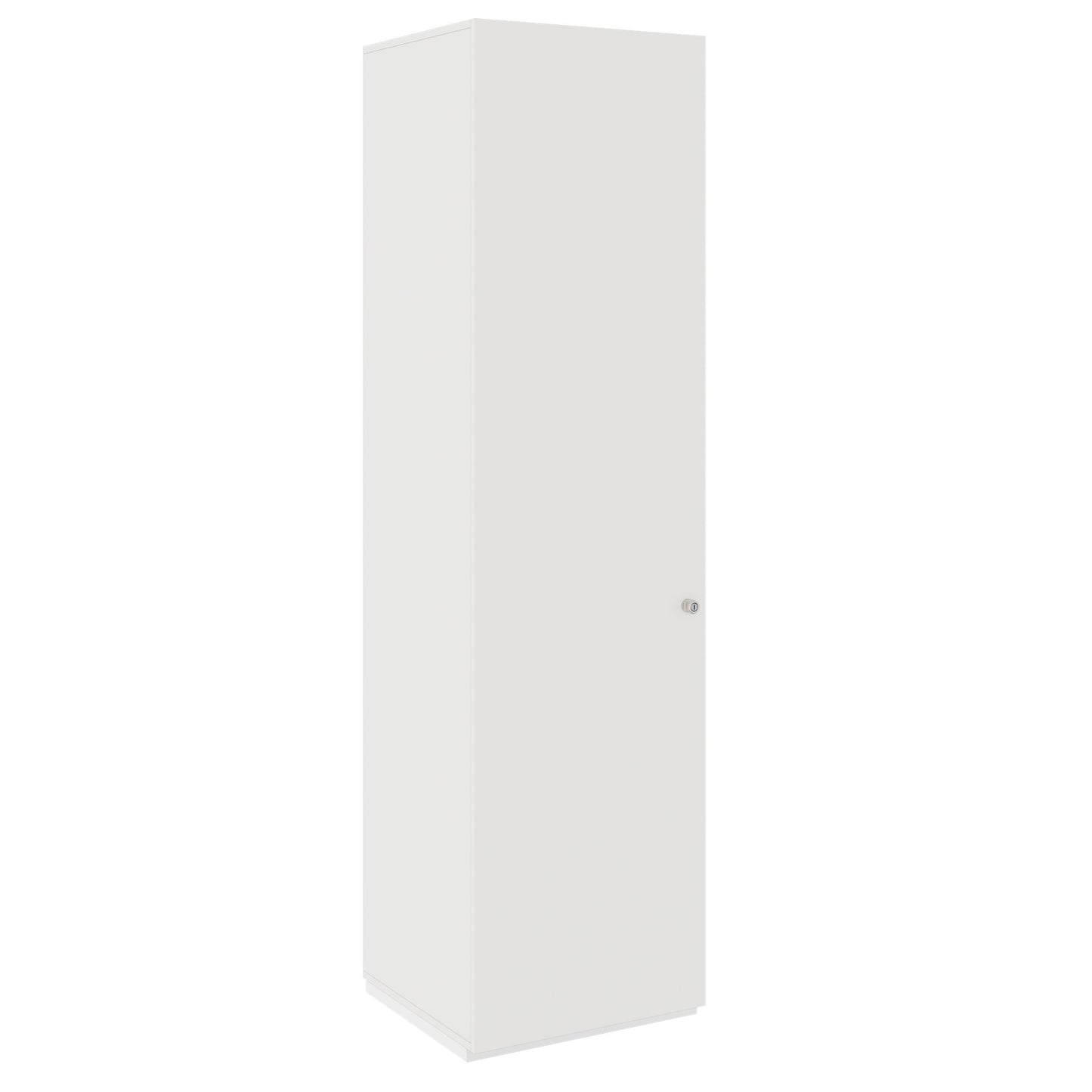 PRO Gabinetto di Cloakroom | 6 OH, 400 - 600 x 2250 mm, morbido, bianco