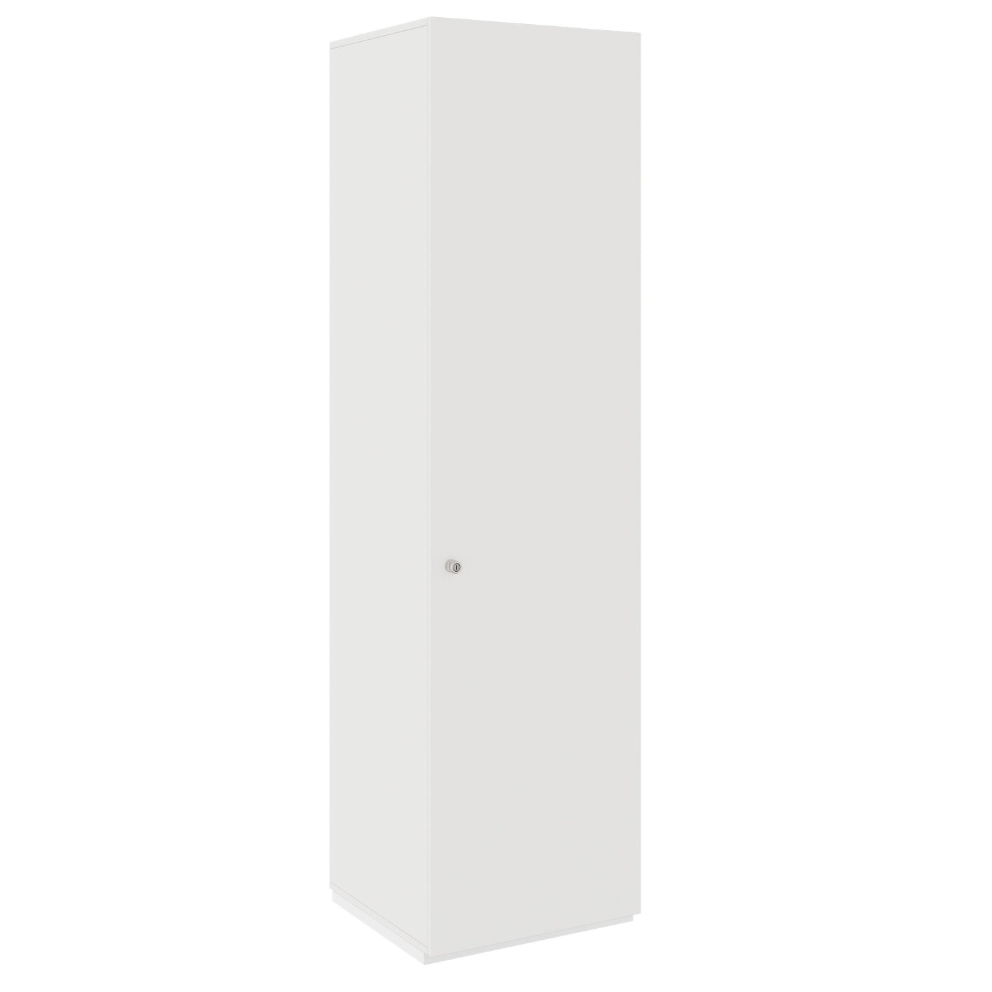 PRO Gabinetto di Cloakroom | 6 OH, 400 - 600 x 2250 mm, morbido, bianco