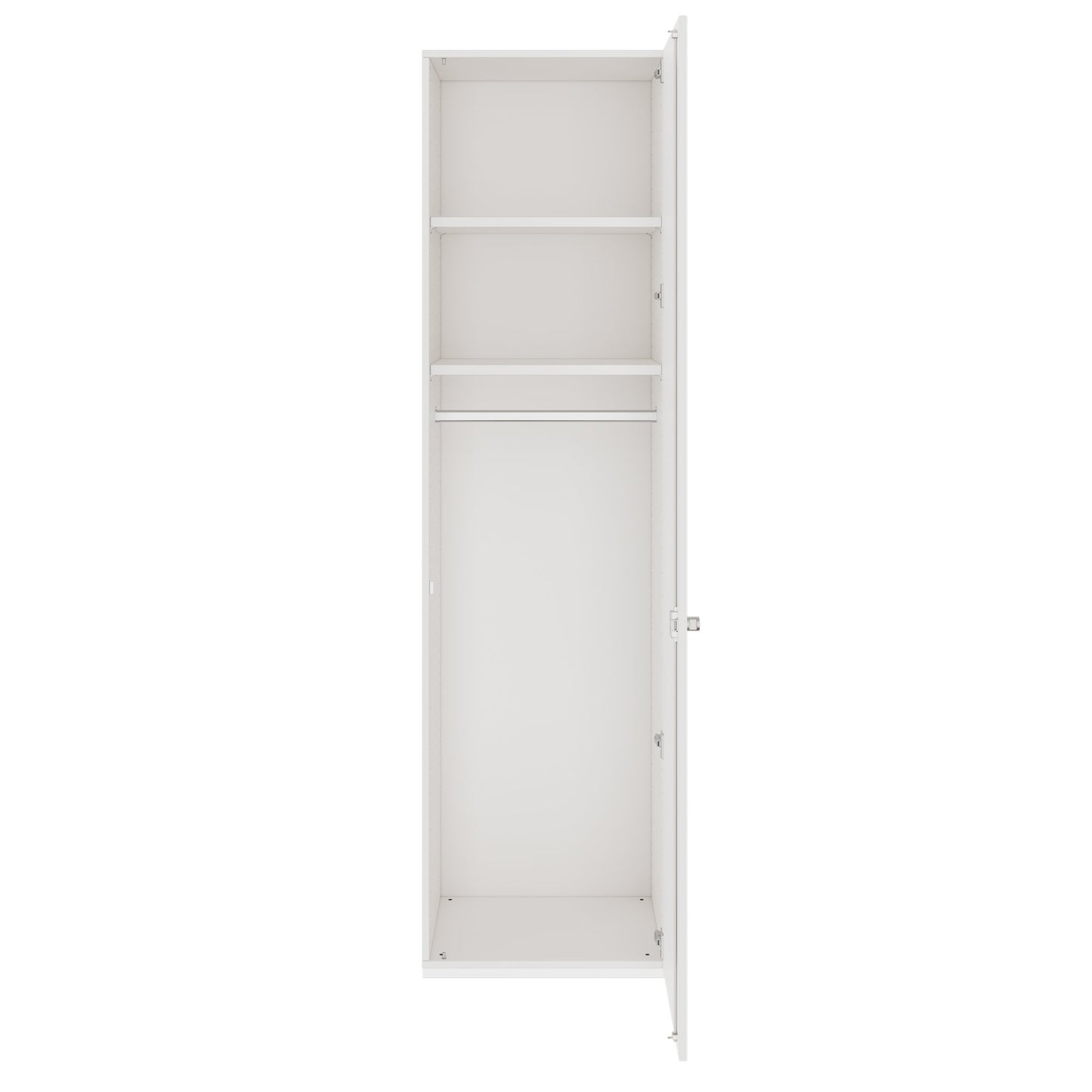 PRO Gabinetto di Cloakroom | 6 OH, 400 - 600 x 2250 mm, morbido, bianco
