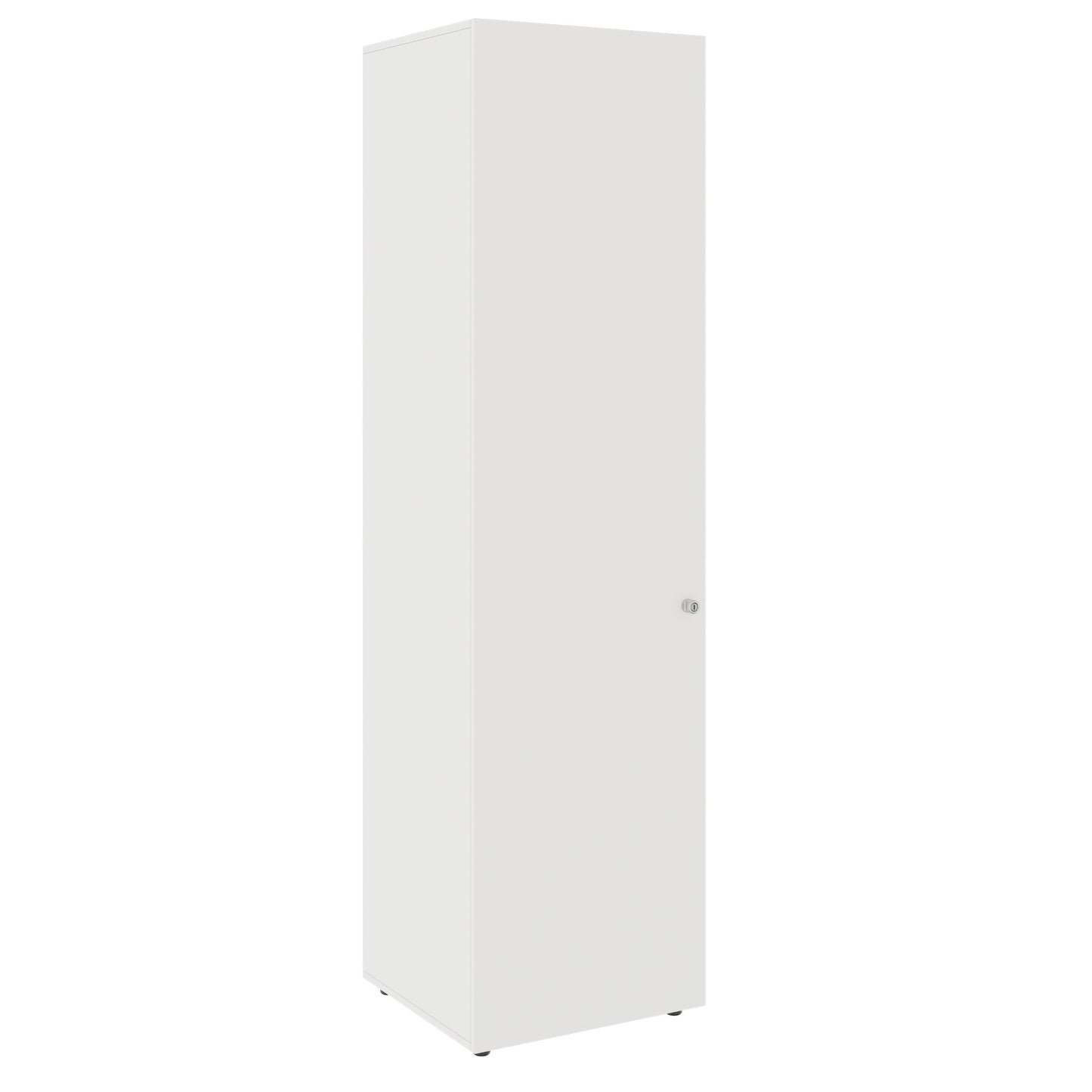 PRO Gabinetto di Cloakroom | 6 OH, 400 - 600 x 2250 mm, morbido, bianco