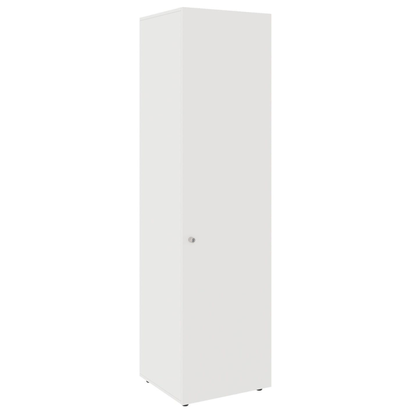 PRO Gabinetto di Cloakroom | 6 OH, 400 - 600 x 2250 mm, morbido, bianco