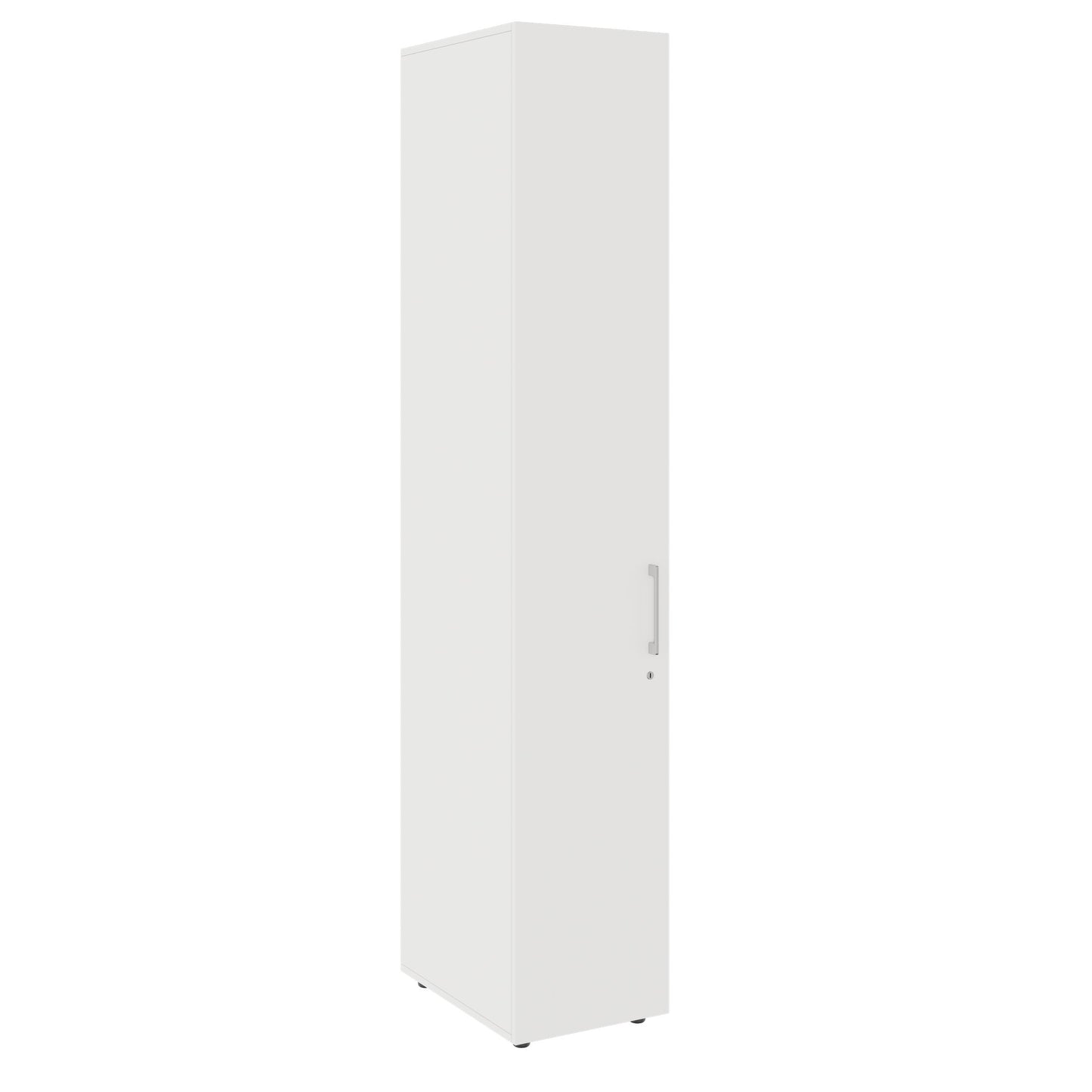PRO Gabinetto di Cloakroom | 6 OH, 400 - 600 x 2250 mm, morbido, bianco