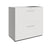 PRO Topping register cabinet | 2 Oh, 800 x 770 mm, glued corpus, graphite / white