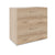 PRO Armoire de registre de garniture | 2 oh, 800 x 770 mm, corpus collé, chêne naturel