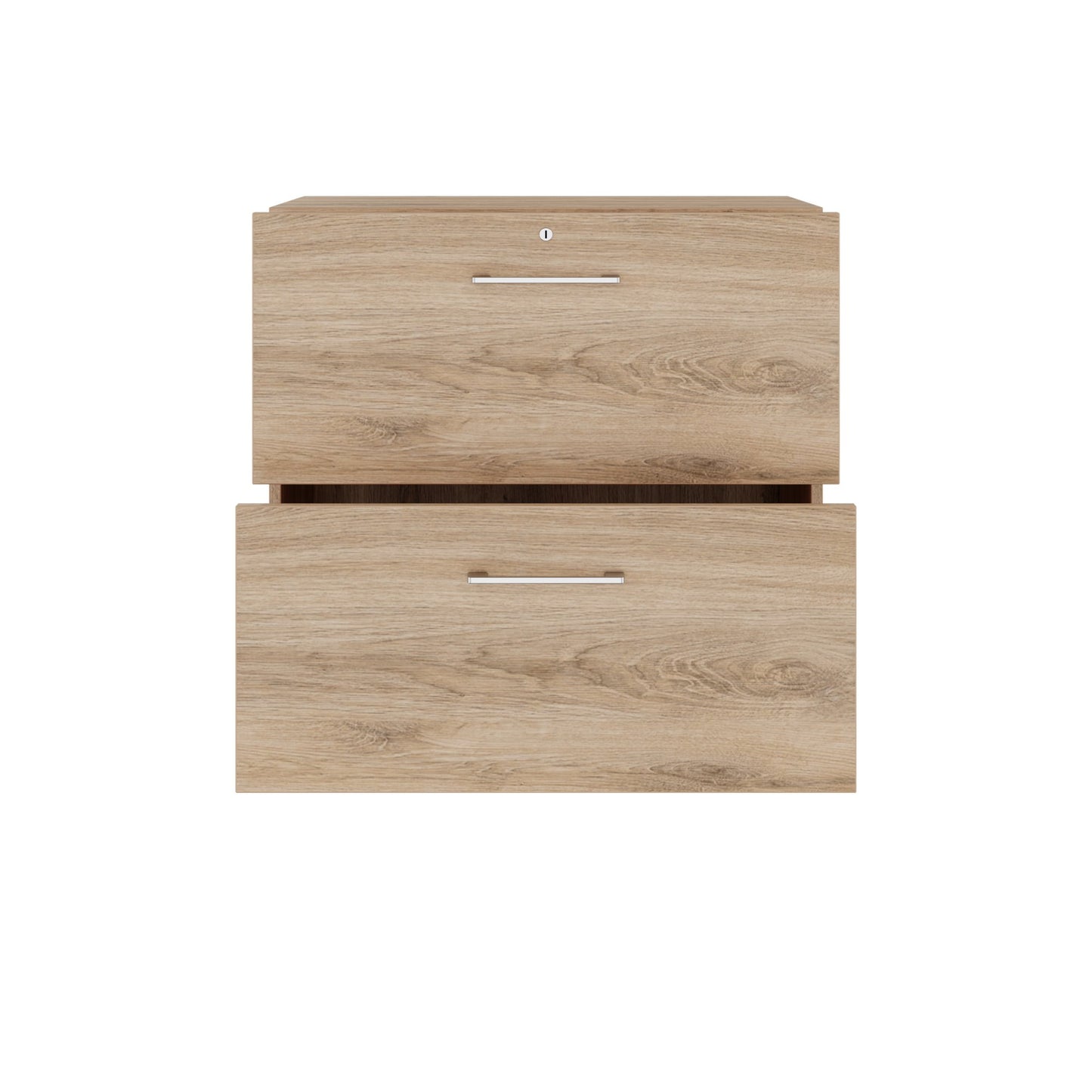 PRO Armoire de registre de garniture | 2 oh, 800 x 770 mm, corpus collé, chêne naturel