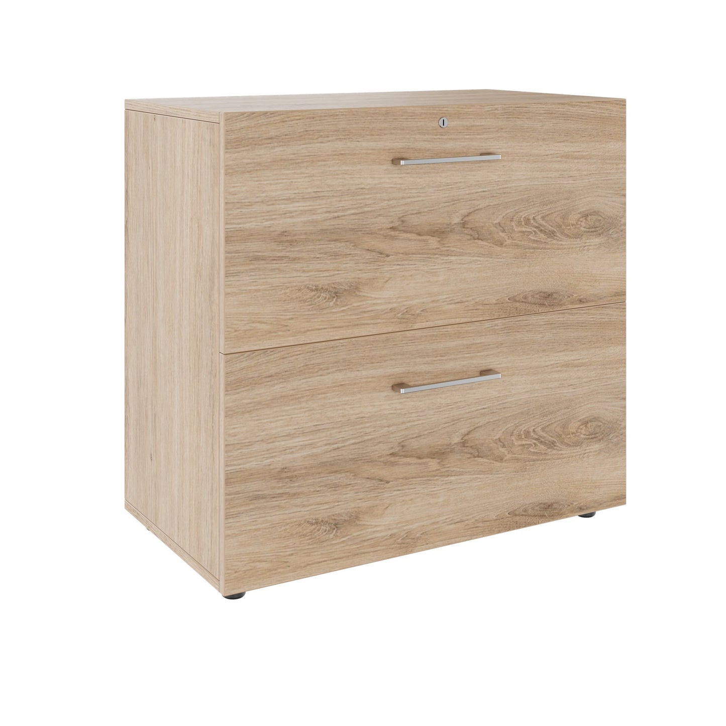 PRO Armoire de registre de garniture | 2 oh, 800 x 770 mm, corpus collé, chêne naturel