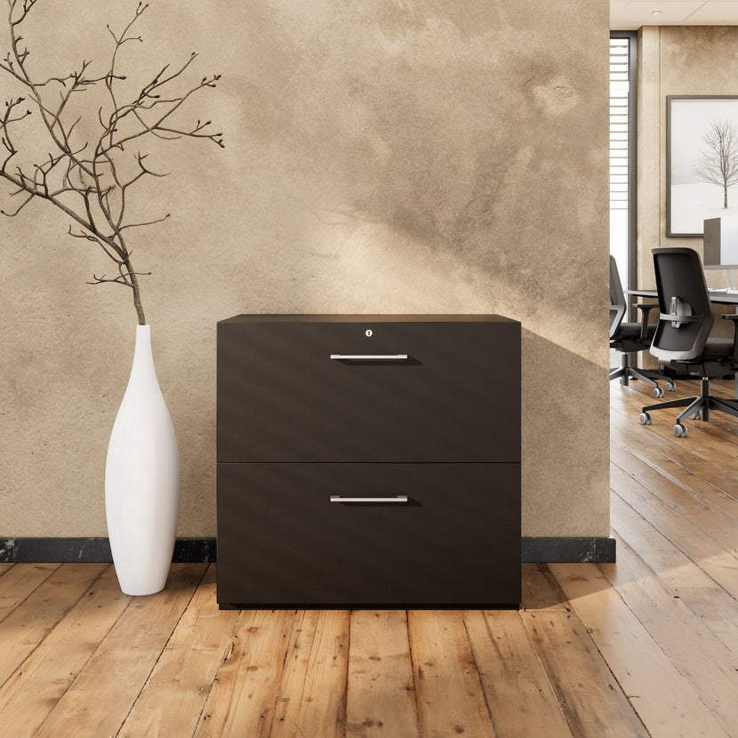 PRO Topping register cabinet | 2 Oh, 800 x 770 mm, glued corpus, black