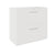 PRO Armoire de registre de garniture | 2 oh, 800 x 770 mm, corpus collé, blanc