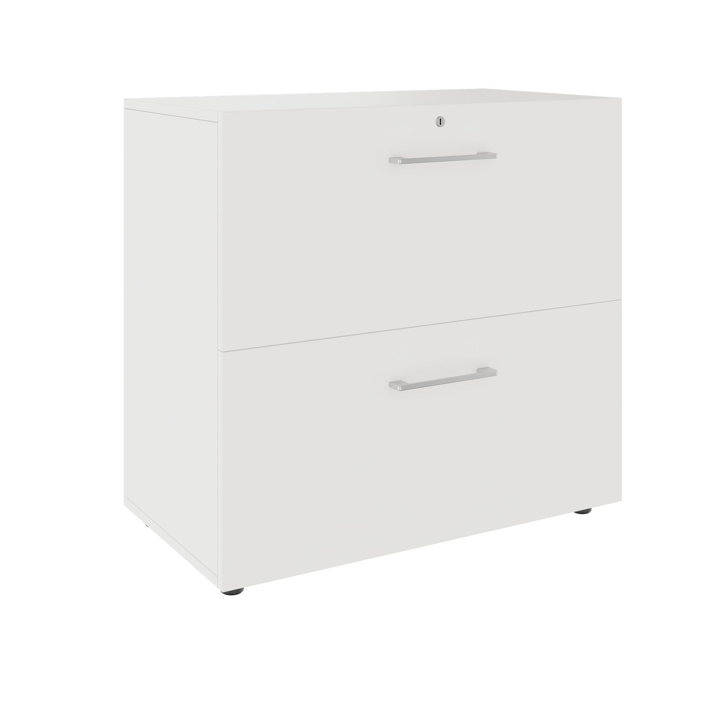 PRO Armoire de registre de garniture | 2 oh, 800 x 770 mm, corpus collé, blanc
