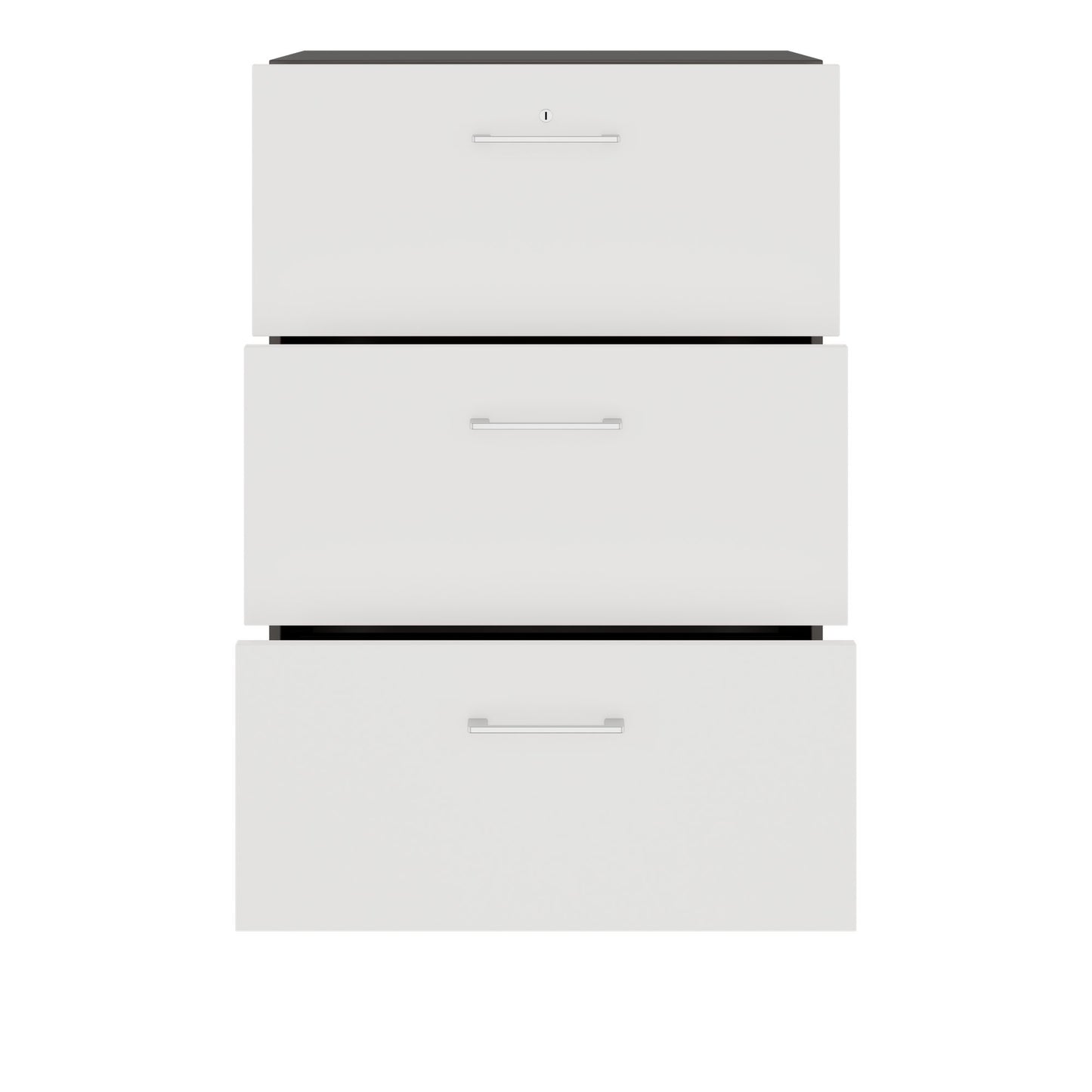 PRO Topping register cabinet | 3 Oh, 800 x 1140 mm, glued corpus, graphite / white