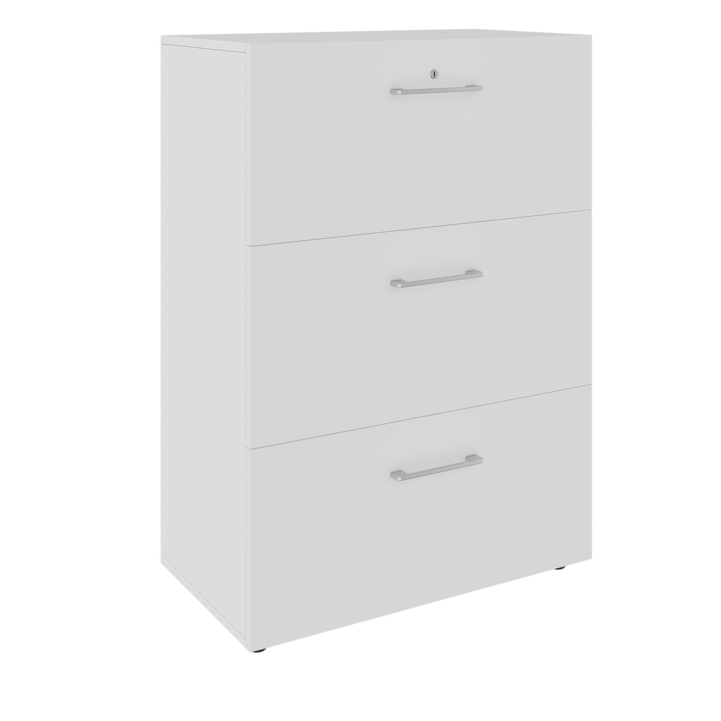 PRO Armoire de registre de garniture | 3 oh, 800 x 1140 mm, corpus collé, gris