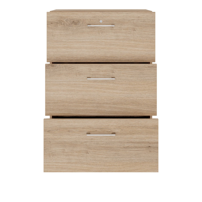 PRO Topping register cabinet | 3 Oh, 800 x 1140 mm, glued corpus, natural oak