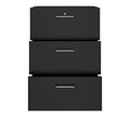 PRO Armoire de registre de garniture | 3 oh, 800 x 1140 mm, corpus collé, noir - 3 Thumbnail Image