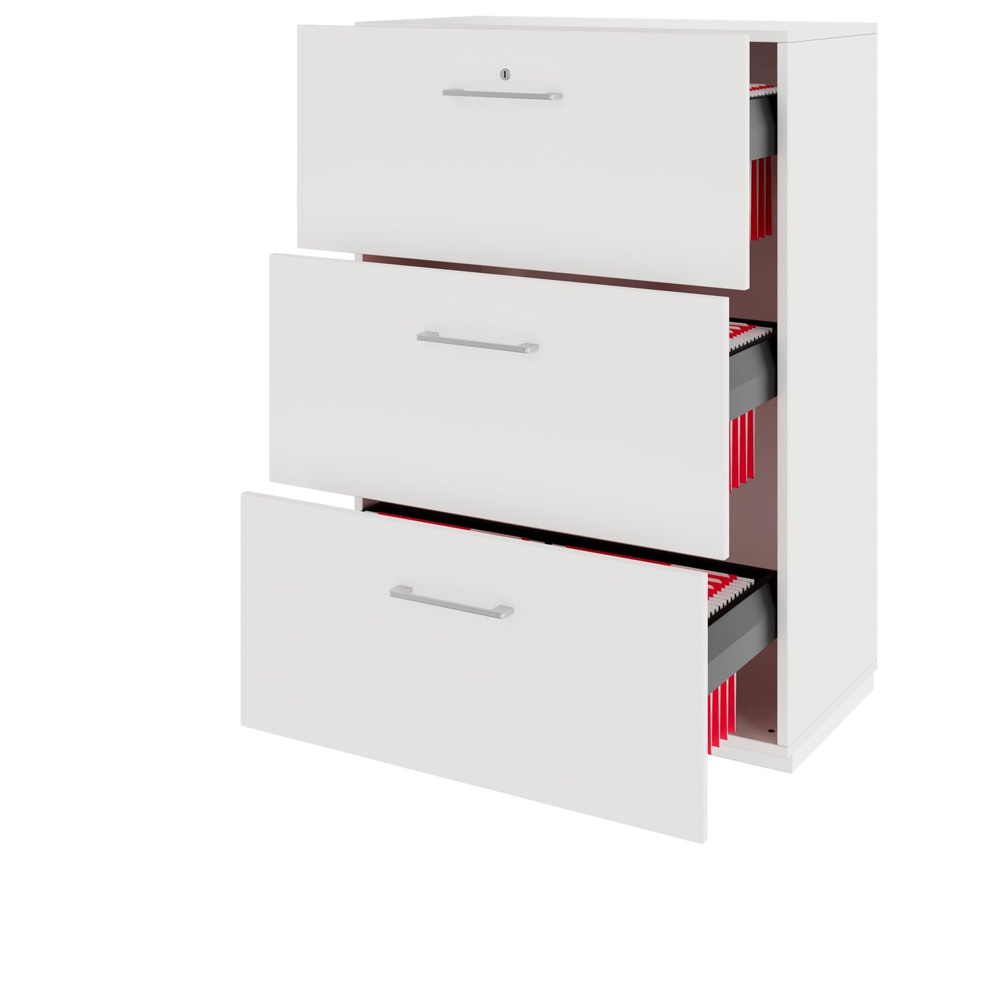 PRO Topping register cabinet | 3 Oh, 800 x 1140 mm, glued corpus, white