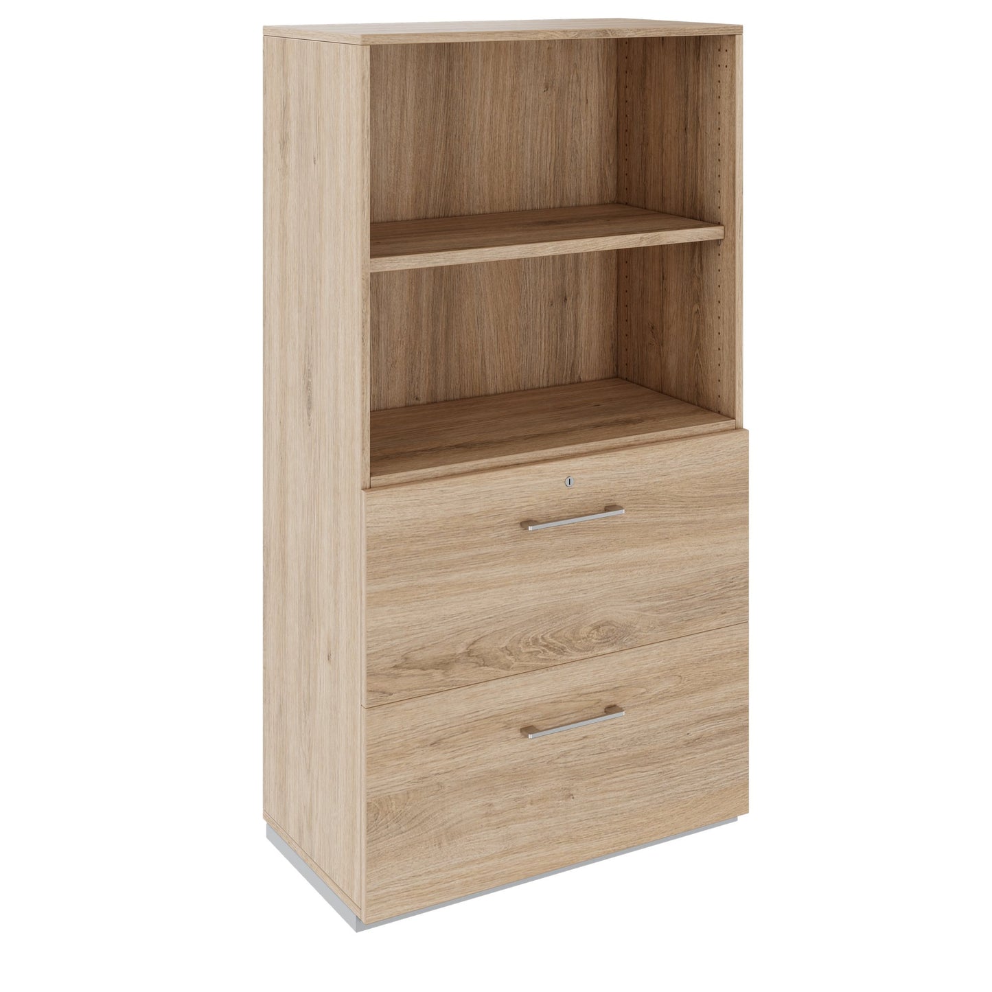 PRO Topping Register Gabinet | 4 OH, 800 x 1510 mm, corpus incollato, con scaffale, area naturale