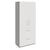 PRO Topping register cabinet | 5 Oh, 800 x 1880 mm, glued corpus, with door, graphite / white