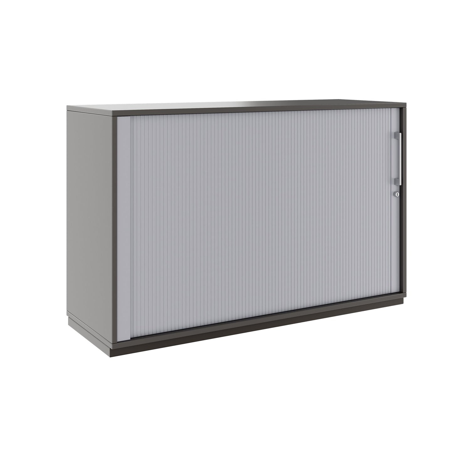 PRO Cabinetto del negozio querroll | 2 OH, 800 - 1600 x 770 mm, corpus incollato, grafite