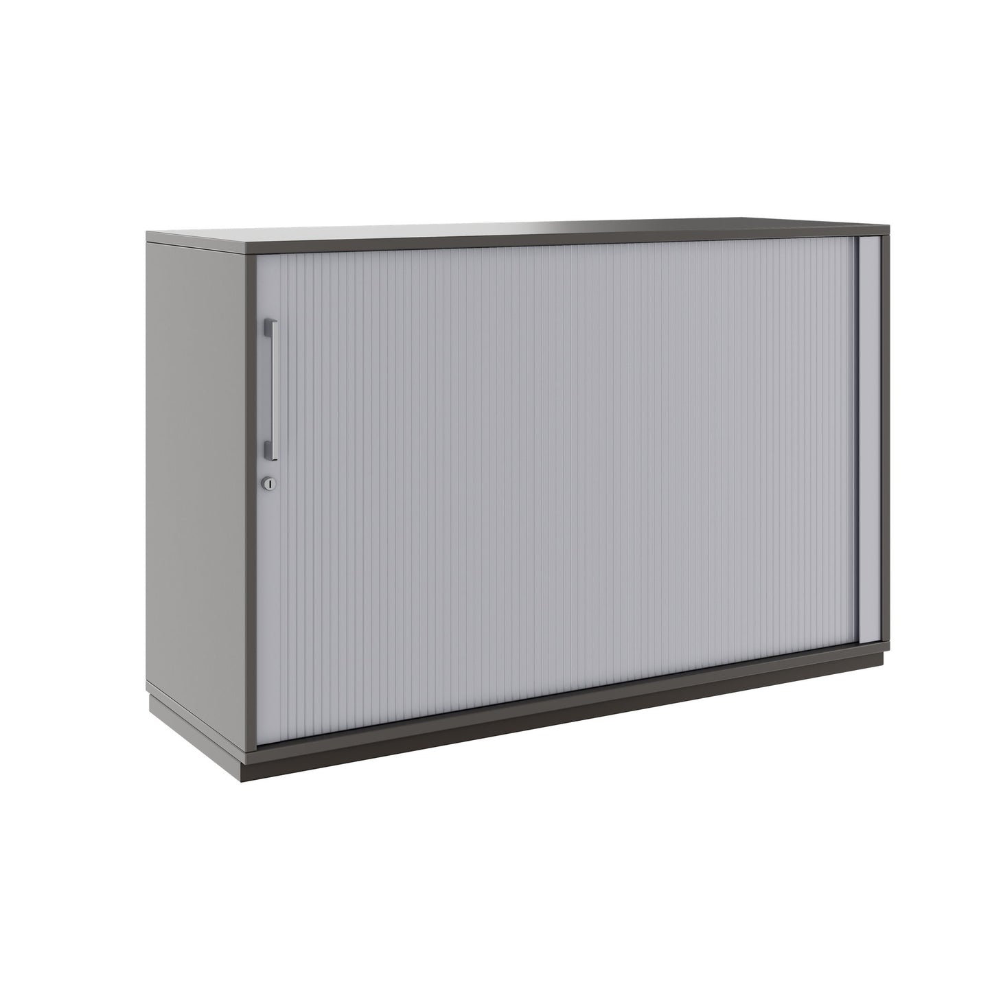 PRO Cabinetto del negozio querroll | 2 OH, 800 - 1600 x 770 mm, corpus incollato, grafite