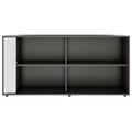 PRO Querrollladenschrank | 2 OH, 800 - 1600 x 770 mm, verleimter Korpus, Graphit - 3 Thumbnail Image