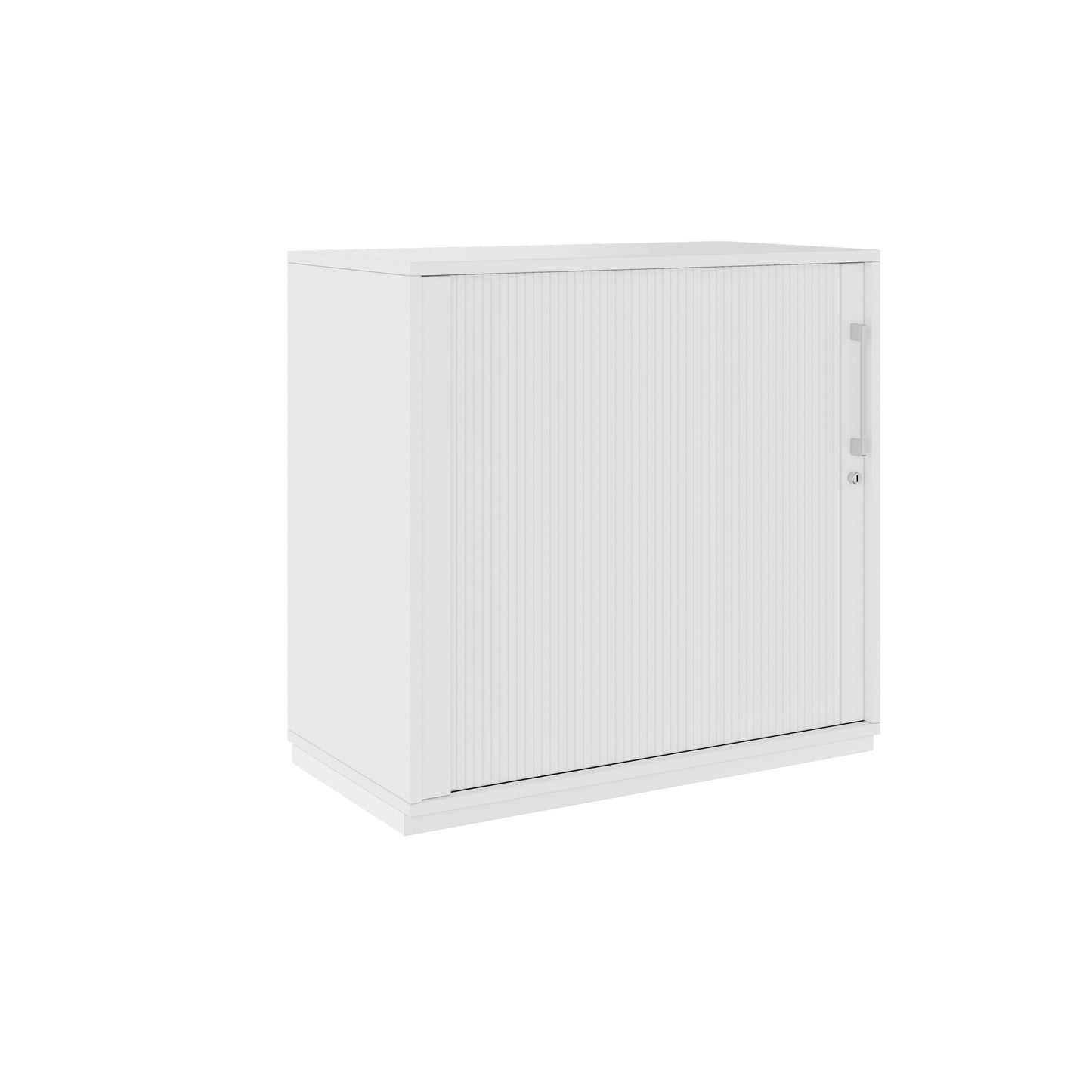 PRO Cabinetto del negozio querroll | 2 OH, 800 - 1600 x 770 mm, corpo incollato, bianco