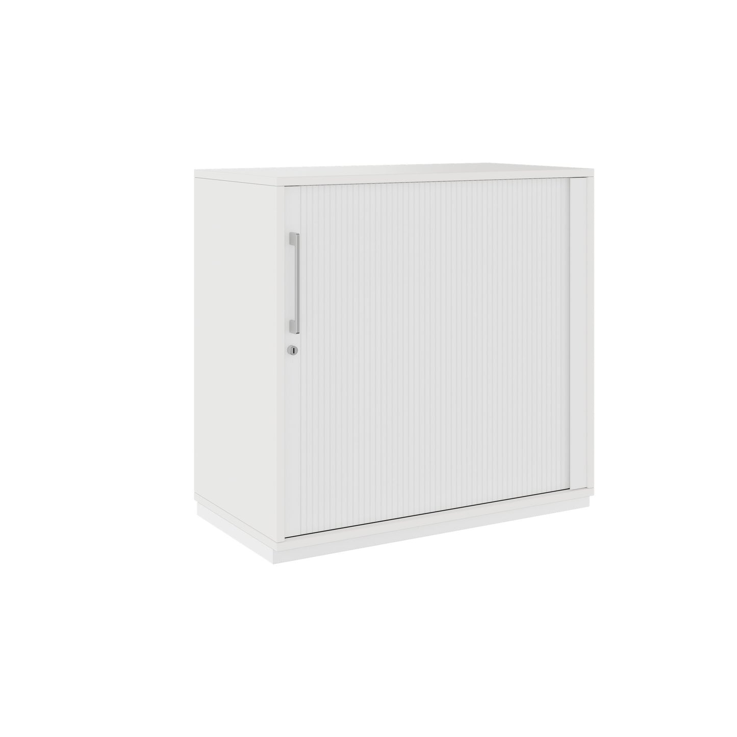 PRO Cabinetto del negozio querroll | 2 OH, 800 - 1600 x 770 mm, corpo incollato, bianco