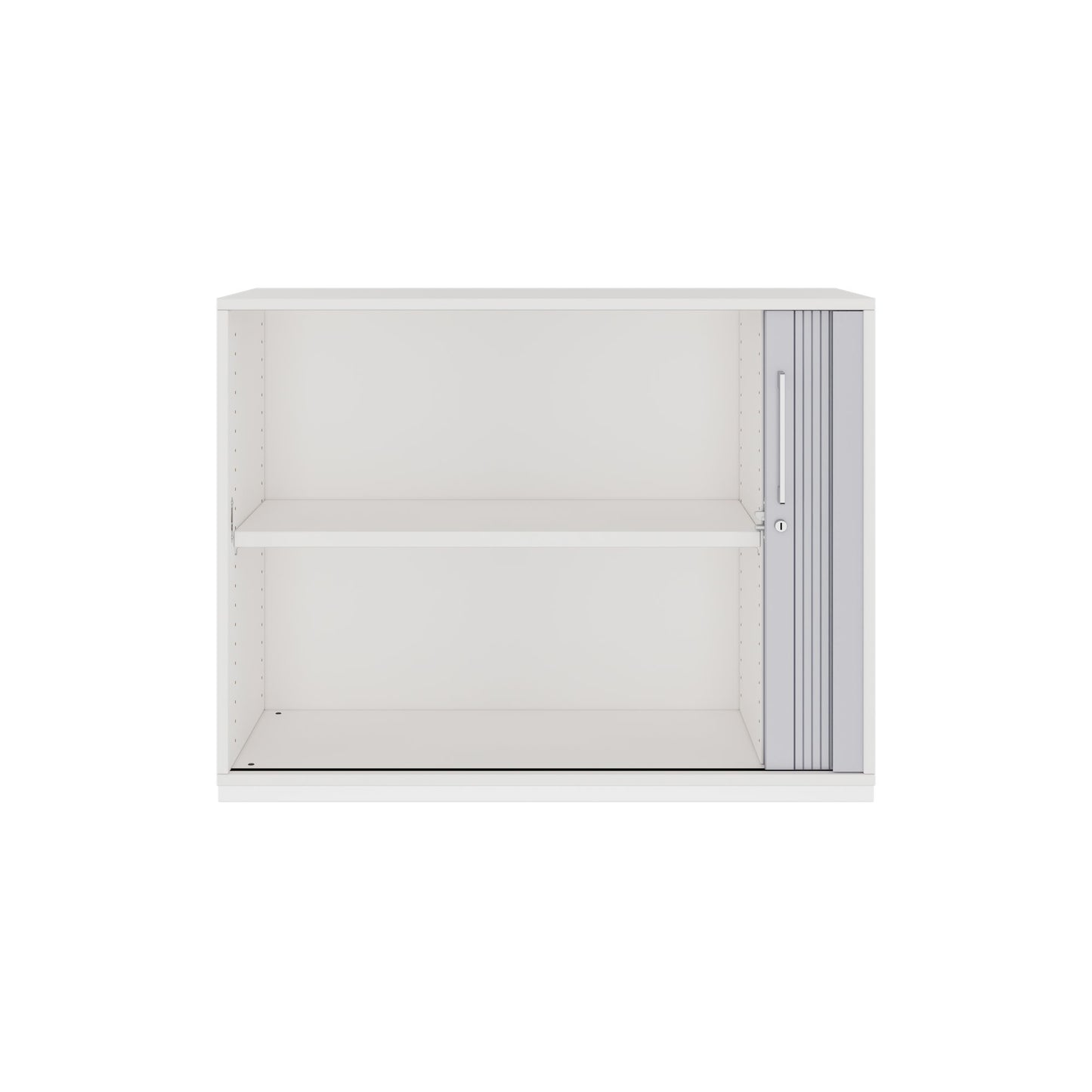 PRO Cabinet des magasins de queserroll | 2 oh, 800 - 1600 x 770 mm, corps collé, blanc