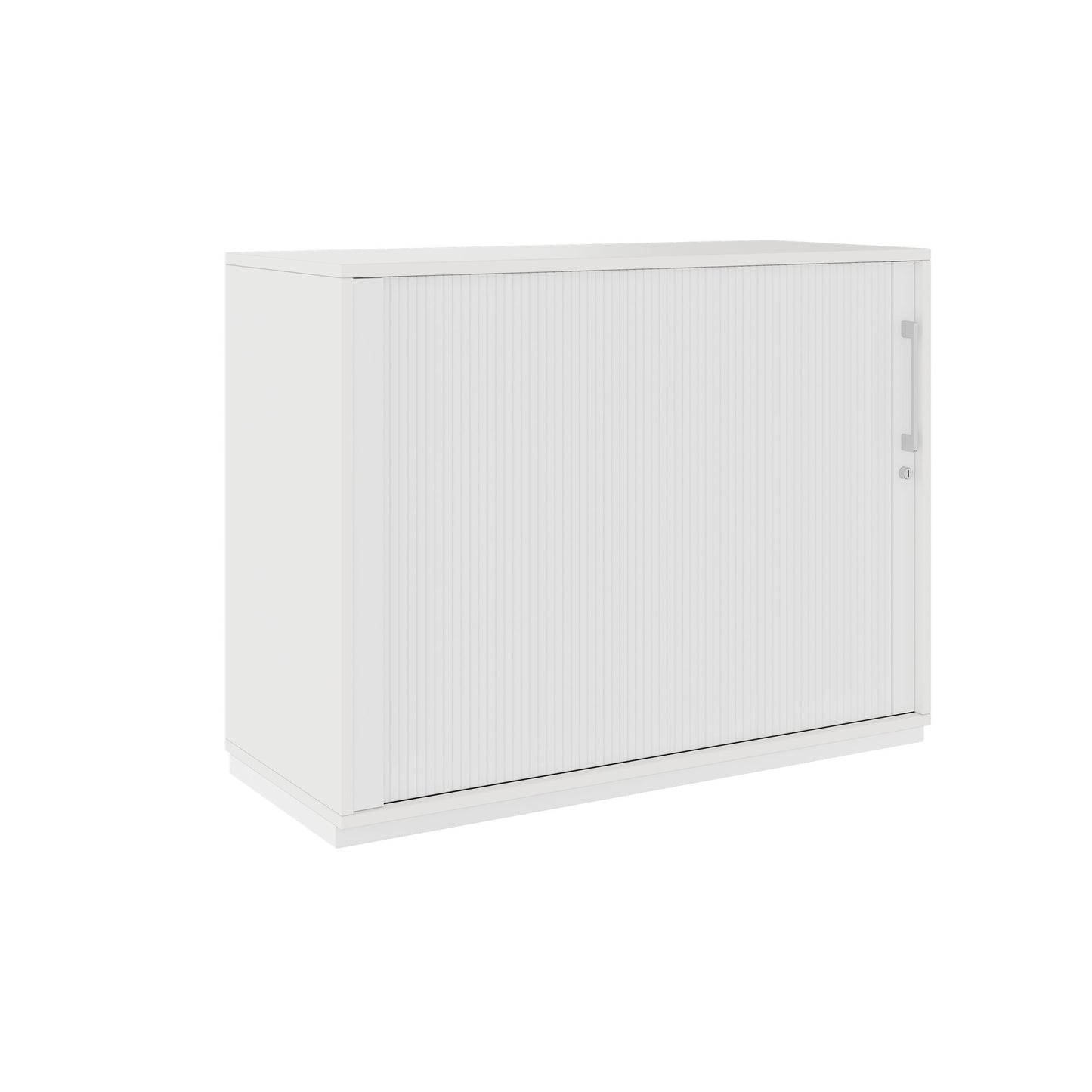 PRO Cabinetto del negozio querroll | 2 OH, 800 - 1600 x 770 mm, corpo incollato, bianco