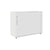 PRO Cabinetto del negozio querroll | 2 OH, 800 - 1600 x 770 mm, corpo incollato, bianco