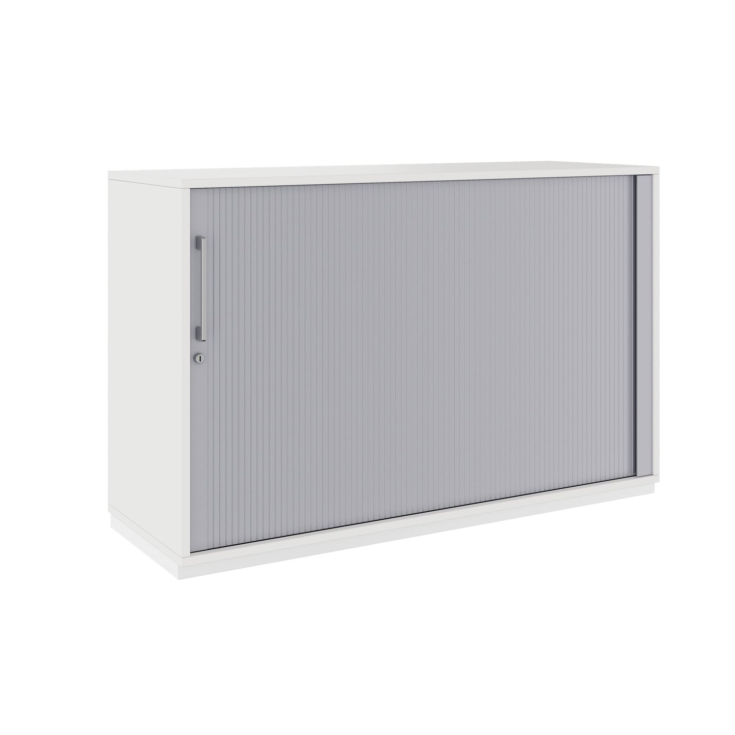 PRO Cabinetto del negozio querroll | 2 OH, 800 - 1600 x 770 mm, corpo incollato, bianco