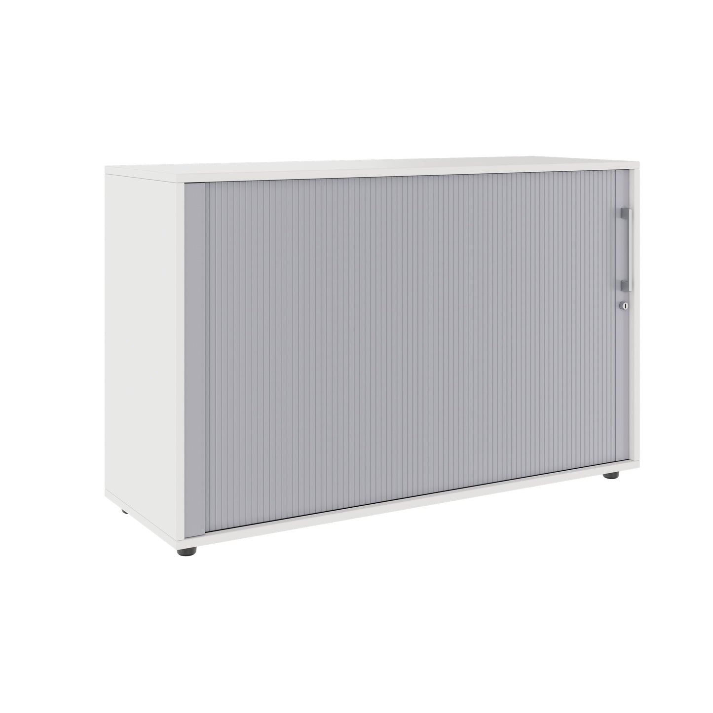 PRO Cabinetto del negozio querroll | 2 OH, 800 - 1600 x 770 mm, corpo incollato, bianco