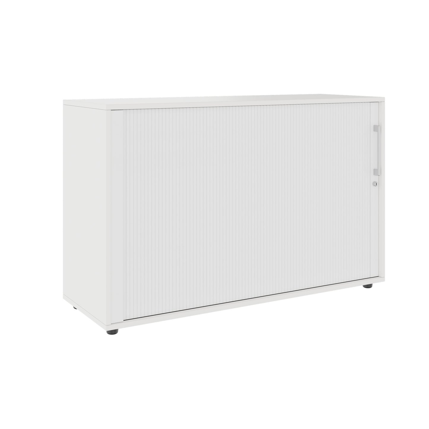 PRO Cabinetto del negozio querroll | 2 OH, 800 - 1600 x 770 mm, corpo incollato, bianco