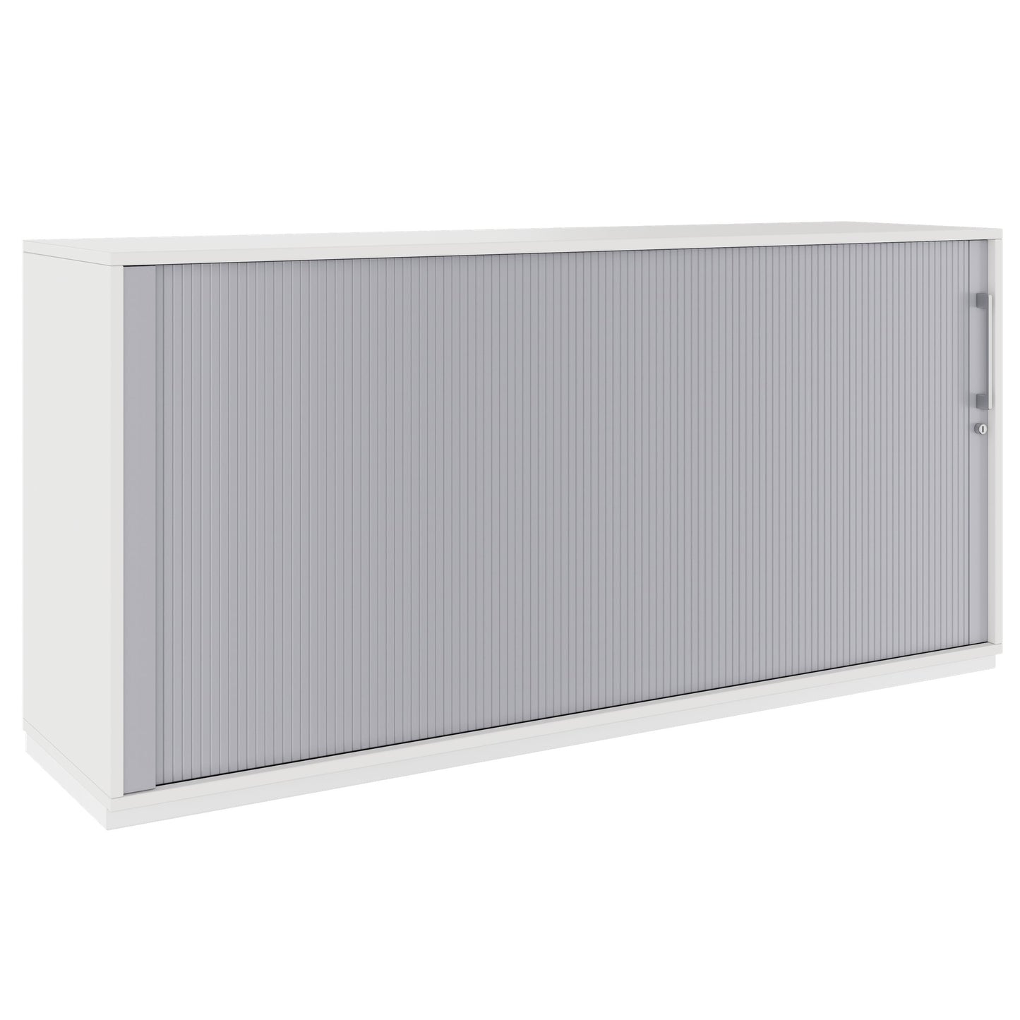 PRO Cabinetto del negozio querroll | 2 OH, 800 - 1600 x 770 mm, corpo incollato, bianco