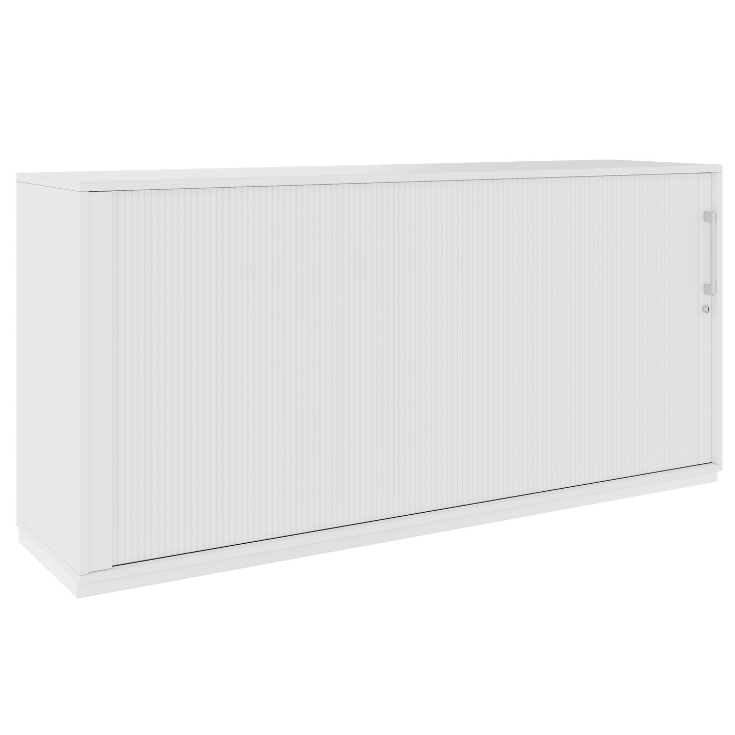 PRO Cabinetto del negozio querroll | 2 OH, 800 - 1600 x 770 mm, corpo incollato, bianco