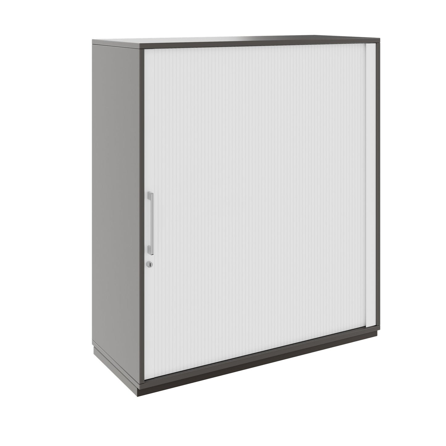 PRO Querrollladenschrank | 3 OH, 800 - 1600 x 1140 mm, verleimter Korpus, Graphit