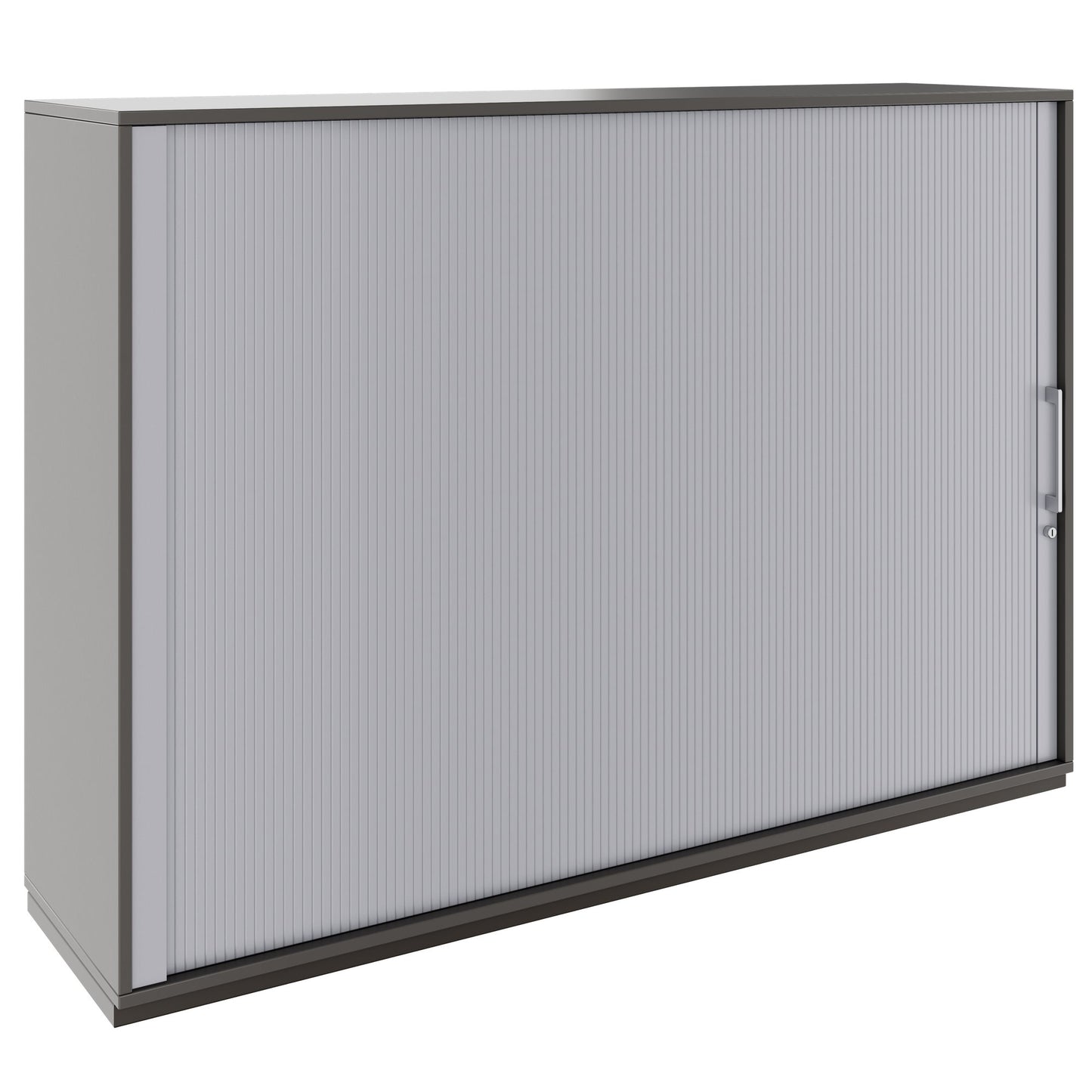 PRO Querrollladenschrank | 3 OH, 800 - 1600 x 1140 mm, verleimter Korpus, Graphit