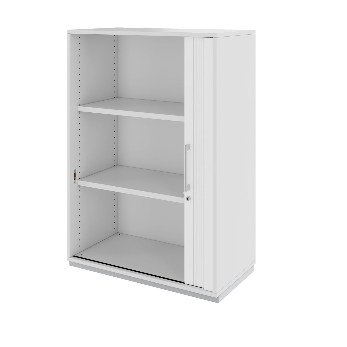 PRO Querrollladenschrank | 3 OH, 800 - 1600 x 1140 mm, verleimter Korpus, Grau