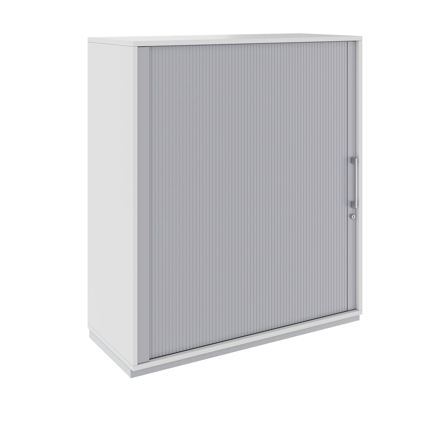 PRO Querrollladenschrank | 3 OH, 800 - 1600 x 1140 mm, verleimter Korpus, Grau