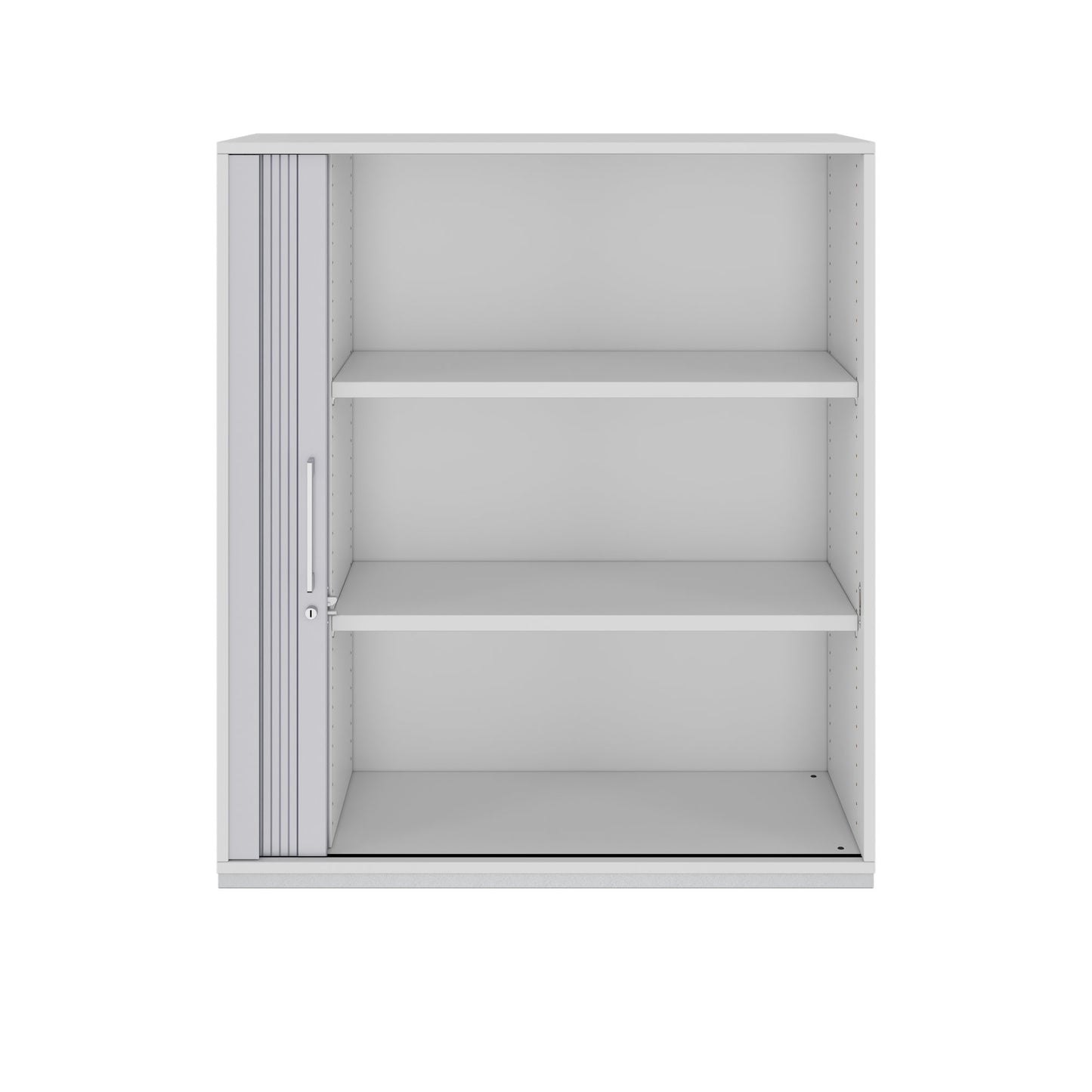 PRO Querrollladenschrank | 3 OH, 800 - 1600 x 1140 mm, verleimter Korpus, Grau