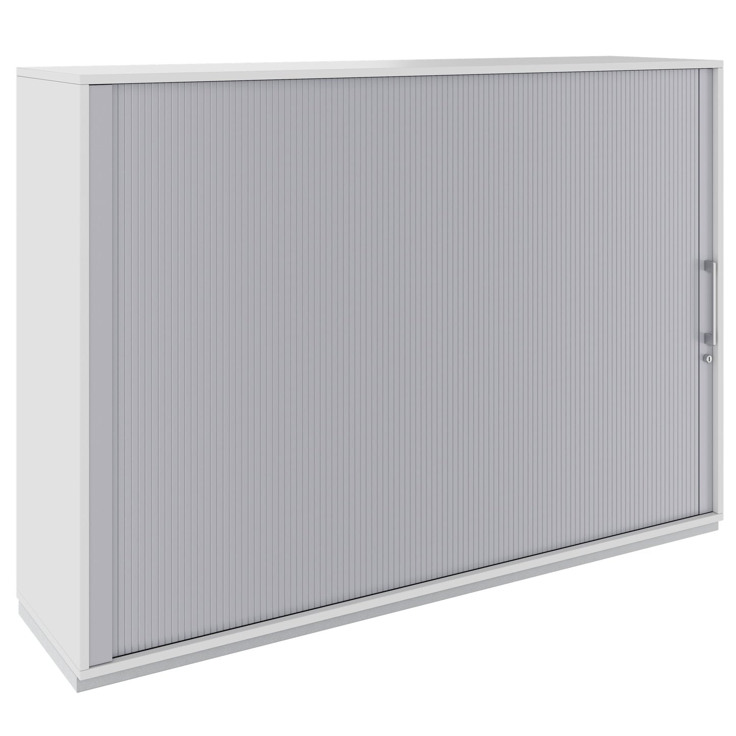 PRO Querrollladenschrank | 3 OH, 800 - 1600 x 1140 mm, verleimter Korpus, Grau