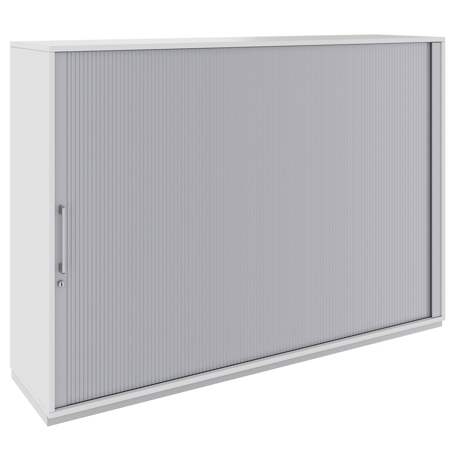 PRO Querrollladenschrank | 3 OH, 800 - 1600 x 1140 mm, verleimter Korpus, Grau