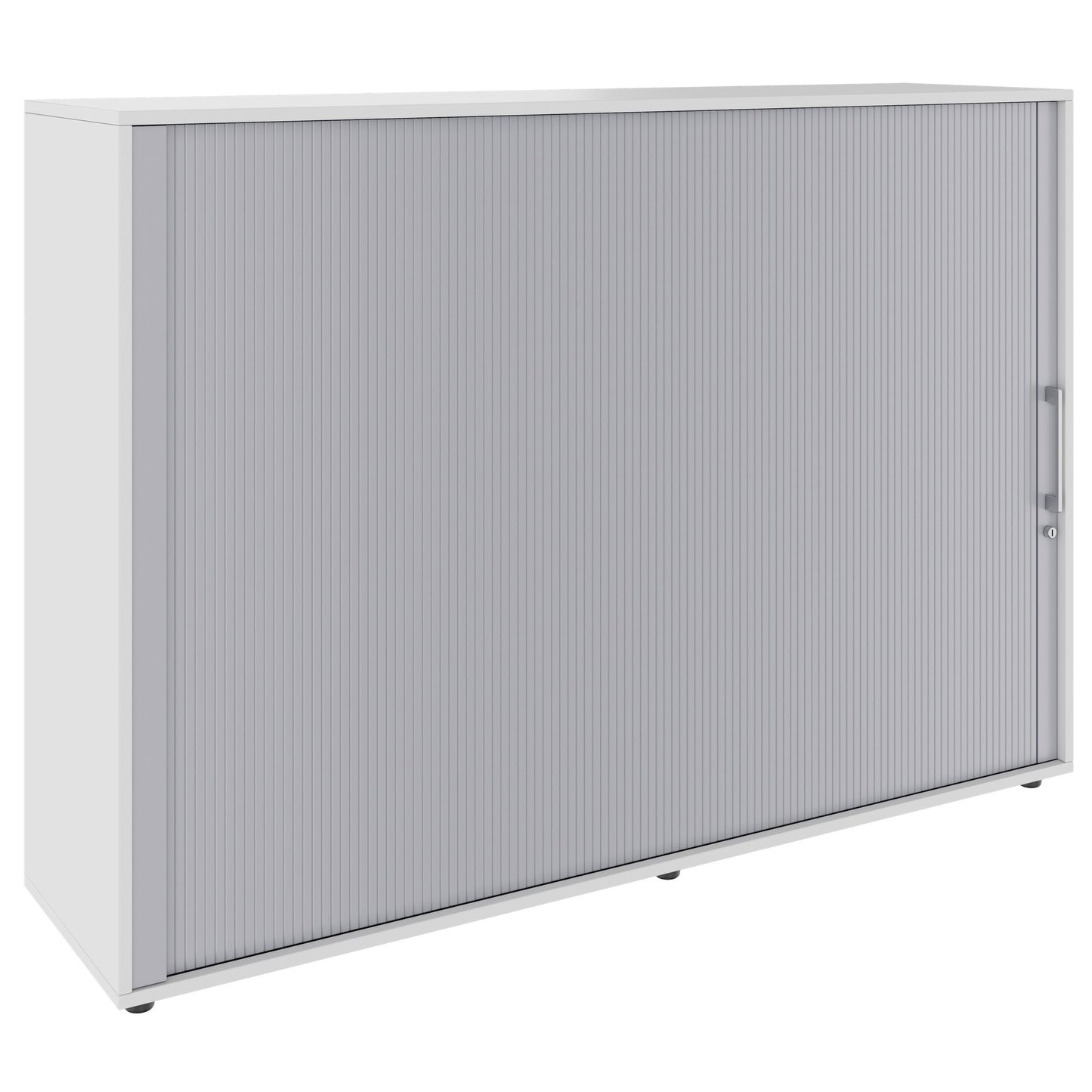 PRO Querrollladenschrank | 3 OH, 800 - 1600 x 1140 mm, verleimter Korpus, Grau