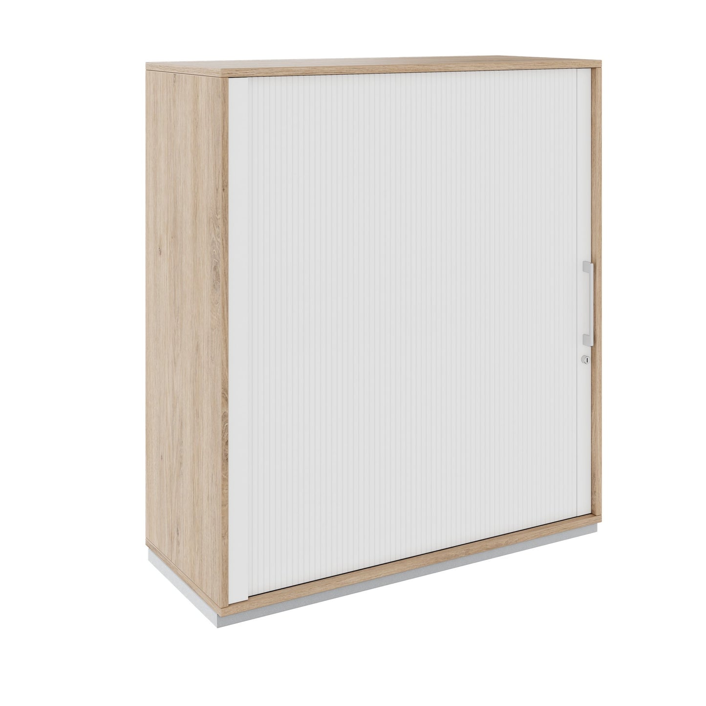 PRO Querrollladenschrank | 3 OH, 800 - 1600 x 1140 mm, verleimter Korpus, Natureiche