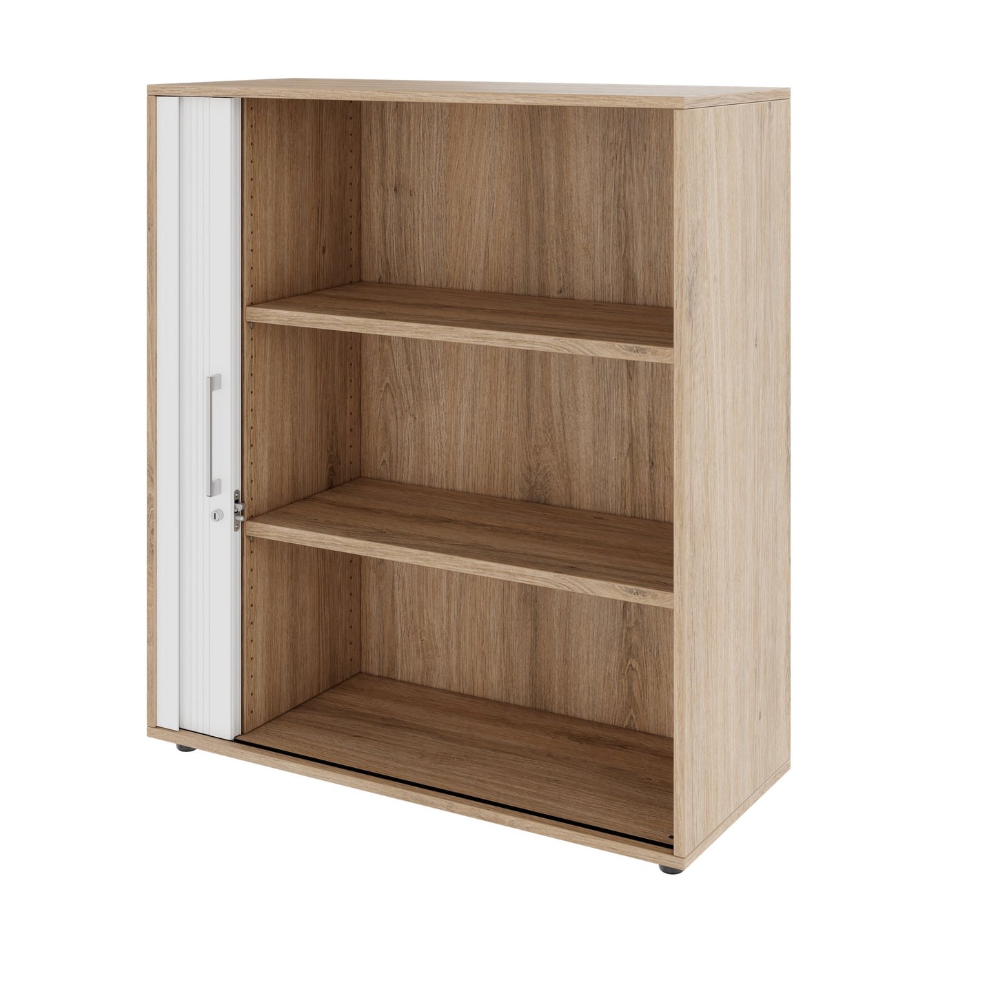 PRO Querrollladenschrank | 3 OH, 800 - 1600 x 1140 mm, verleimter Korpus, Natureiche